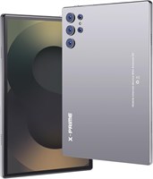 Планшет S25 Ultra Plus Smart Tab | Android 15 | Стильный планшет | 10,1-дюймовый AMOLED-дисплей | 16 ГБ + 1 ТБ | 5G + Wi-Fi | Две SIM-карты | Отлично подходит для просмотра фильмов, игр и многозадачности | Серый 1000028475