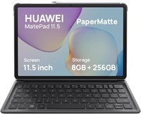 Планшет HUAWEI MatePad 11.5 2025 с разрешением 2.5K, частотой обновления 120 Гц и матовым экраном PaperMatte, 8+256 ГБ памяти, аккумулятором 10100 мАч, быстрой зарядкой 40 Вт, WPS Office, четырьмя динамиками, съемной клавиатурой, серый цвет, 12-месячная г 1000028478
