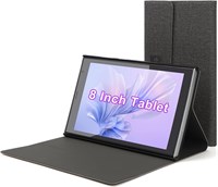Планшет C idea 8 дюймов на Android 15, 8 ГБ ОЗУ + 512 ГБ ПЗУ, сверхемкий аккумулятор 8000 мАч, HD IPS-дисплей, поддержка 5G/двухдиапазонного Wi-Fi, четырехъядерный процессор, двойная камера (5 МП + 8 МП), поддержка GPS/BT/FM (серый) 1000028504