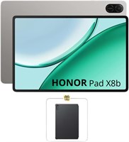 Планшет HONOR Pad X8b WiFi имеет 11-дюймовый FHD-дисплей с частотой обновления 90 Гц, аккумулятор емкостью 10100 мАч, 4 ГБ оперативной памяти и 128 ГБ расширяемой памяти (до 2 ТБ). Он обладает 5-звездочной защитой от падений SGS, 4 динамиками, быстрой зар 1000028516