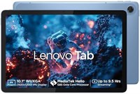 Планшет Tab с прозрачным чехлом имеет дисплей размером 10,1 дюйма, поддерживает только Wi-Fi и оснащен 4 ГБ оперативной памяти и 64 ГБ встроенной памяти (с возможностью расширения до 1 ТБ). Корпус выполнен из металла, устройство оснащено двойными динамика 1000028538