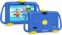 Синий детский планшет Telzeal P600 имеет 7-дюймовый HD-дисплей, 6 ГБ оперативной памяти, 128 ГБ встроенной памяти и работает на ОС Android 10.1. В нем предусмотрены два слота для SIM-карт, аккумулятор емкостью 3000 мАч, поддержка Wi-Fi, а также фронтальна 1000028561