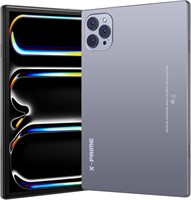 Планшет X-Prime 10.1" HD Smart Tablet 5G WiFi Android 15 имеет возможность использовать две SIM-карты, оборудован камерой 13+16 МП и HD-дисплеем разрешением 3000x1440. Есть режим детского планшета, двойные динамики, процессор i16 Pro Max+ и серая клавиату 1000028566