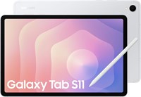 Планшет Samsung Galaxy Tab S11 обладает искусственным интеллектом, поддержкой Wi-Fi, легким дизайном, многофункциональными инструментами ИИ, DeX Connect, 128 ГБ встроенной памяти, 12 ГБ оперативной памяти, длительным временем автономной работы и серебрист 1000028593