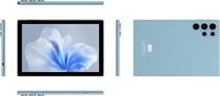 Планшет C idea 10,1 дюйма, Android 15 Tab, 5G, две SIM-карты, 8 ГБ ОЗУ, 1 ТБ ПЗУ, аккумулятор 10000 мАч, Bluetooth-клавиатура, мышь и динамик CM8600plus (синий) 1000028594