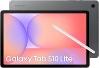 Планшет Samsung Galaxy Tab S10 Lite с искусственным интеллектом, 6 ГБ памяти, 128 ГБ встроенной памяти, 10,9-дюймовый дисплей с частотой обновления 90 Гц, стилус S Pen в комплекте, длительное время автономной работы, серый — международная версия 1000028602