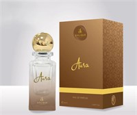 EIKLIQU? Aura — стойкий парфюм унисекс | Цветочный, сладко-древесно-мускусный аромат с шафраном, амброй и кедром | Парфюмерная вода для мужчин и женщин, для повседневного использования и в качестве подарка — 50 мл 1000028879