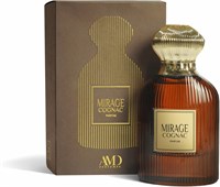 Mirage Cognac от AMD Perfumes — унисекс-аромат, стойкий парфюм для мужчин и женщин — уникальные ароматы для мужчин и женщин. Парфюмерная вода (EDP) 100 мл 1000028973