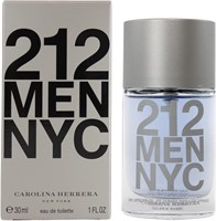 CAROLINA HERRERA 212 Мужская туалетная вода 30 мл 1000029763