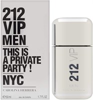 Туалетная вода-спрей CAROLINA HERRERA 212 Vip для мужчин, 1,7 унции 1000029771