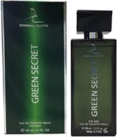 Туалетная вода Dorall Collection Green Secret для мужчин – 100 мл, стойкий зеленый и цветочный аромат – свежий парфюм на каждый день 1000029784
