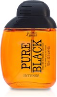 Creation Lamis - Deluxe Pure Black Intense | Стойкий аромат амбры и бергамота | Парфюм для мужчин | Туалетная вода (EDT) - 100 мл / 3,4 жидких унции 1000029831