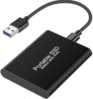 Внешний жесткий диск SSD 128 ТБ HDD с интерфейсом USB 3.2 TYPE-C, высокоскоростное чтение 1050 МБ/с, для компьютера, PS5, PS4, миниатюрный, легкий, портативный 1000029940