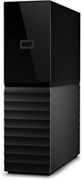 Настольный жесткий диск Western Digital My Book 12 ТБ с USB 3.0, защитой паролем и программным обеспечением для автоматического резервного копирования, черный 1000029941