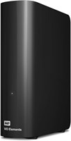 Внешний жесткий диск Western Digital Elements 18 ТБ для настольных компьютеров, USB 3.0, для подключения и использования по принципу Plug-and-Play — Western DigitalBWLG0180HBK-NESN 1000029949