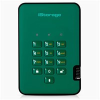 iStorage diskAshur2 HDD 1 ТБ — защищенный портативный жесткий диск — защита паролем, пыле- и водостойкость, аппаратное шифрование IS-DA2-256-1000-GN 1000029994
