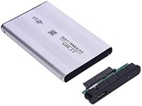 Адаптер корпуса для жесткого диска NTECH USB 3.0 на SATA, совместимый с внешними корпусами для жестких дисков (для 2,5-дюймовых дисков 125x77x13 мм) Sandisk/WD/Seagate/Toshiba/Samsung/Hitachi (SATA III, HDD/SSD/PS5/PS4) (USB 3.0, белый) 1000030014