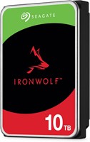 Seagate IronWolf, 10 ТБ, NAS, внутренний жесткий диск, CMR, 3,5 дюйма, SATA, 6 ГБ/с, 7200 об/мин, кэш 256 МБ, для сетевого хранилища RAID (ST10000VN000) 1000027482