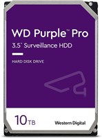 Внутренний жесткий диск Western Digital WD Purple Pro Surveillance 10 ТБ - SATA 6 Гбит/с, кэш 256 МБ, 3,5 дюйма - WD101PURP 1000030033