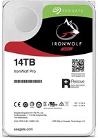 Внутренний жесткий диск Seagate IronWolf Pro 14 ТБ для NAS-сервера с RAID-массивом — 7200 об/мин, SATA 6 Гбит/с, 3,5 дюйма (ST14000NE0008) 1000030037