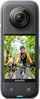 Водонепроницаемая экшн-камера Insta360 X3 с углом обзора 360°, 48-мегапиксельным 1/2-дюймовым сенсором, записью активного HDR-видео 5.7K 360°, 72-мегапиксельными фотографиями 360°, стабилизацией изображения 4K, 2,29-дюймовым сенсорным экраном и официальны 1000030082