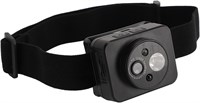 Налобная экшн-камера, видеокамера с LED-подсветкой 1080p, поддержка интеллектуального включения и выключения света, регулировка угла освещения при использовании без помощи рук 1000030149