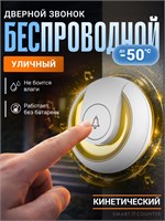 Беспроводной звонок для двери Smart Coo работает без использования батареек 1000030426