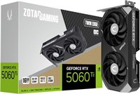 Видеокарта ZOTAC Gaming GeForce RTX 5060 Ti 16GB Twin Edge OC DLSS 4 16GB GDDR7 128-bit 28 Gbps PCIE 5.0, система охлаждения IceStorm 2.0, подходит для компактных систем (SFF), ZT-B50620H-10M 1000030786