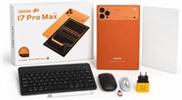 17 Pro Max 10.1" HD Smart Tablet 5G WiFi Umiio Android 15 Tab | Две SIM-карты | Камера 8+16 МП | HD-дисплей 800x1280 | Детский планшет | Двойные динамики | Силиконовый чехол | Клавиатура и мышь 1000030922