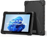 Защищенный планшет IP67, N100 (до 3,4 ГГц), 8 ГБ ОЗУ, 128 ГБ ПЗУ, 10,1-дюймовый экран, Windows 11 Pro, промышленный планшетный ПК с батареей 8000 мАч/7,6 В, USB 3.0 / WiFi 5 / BT5.0 / Full HD для работы на открытом воздухе. 1000030966