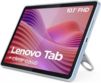 Планшет Lenovo Tab с 10,1-дюймовым FHD-дисплеем, процессором Mediatek Helio G85, 4 ГБ оперативной памяти, 128 ГБ встроенной памяти, Wi-Fi 6, операционной системой Android 14, чехлом из ТПУ, включая цвет Polar Blue. 1000030978