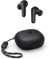 Наушники Soundcore Anker P20i Bluetooth, 10-мм драйверы с мощными басами, беспроводные наушники, Bluetooth 5.3, 30 часов воспроизведения, защита от воды и пыли IPX5, 2 микрофона для четких звонков с использованием ИИ, 22 предустановленных эквалайзера, нас 1000031181