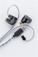 Наушники-вкладыши MoonDrop Chu 2 DSP, черные, подключение USB-C 1000031189