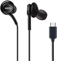 Наушники SAMSUNG USB Type-C EO-IC100, звук от AKG, внутриканальные, черные, проводные 1000031195