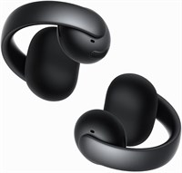 Наушники Soundcore AeroClip от Anker, открытые амбушюры, зажим для крепления, адаптивный комфорт, четкие звонки благодаря 4 микрофонам и искусственному интеллекту, надежная посадка, 12-мм драйверы для мощных басов, высокое разрешение, конструкция с открыт 1000031210