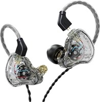 Беспроводные наушники TOZO T6 Bluetooth 5.3, эргономичный дизайн, внутриканальные, 50 часов работы с беспроводным зарядным кейсом, настраиваемый эквалайзер в приложении, водонепроницаемость IPX8, новая улучшенная версия 1000031317
