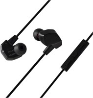 Проводные наушники Type-C с микрофоном для iPhone 15 и телефонов Android – HiFi стереозвук, HD-звонки, удобные внутриканальные наушники, плетеный кабель, шумоизоляция – белые 1000031324