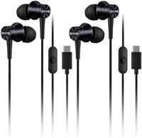 Беспроводная Bluetooth-гарнитура с 5,4-дюймовым сенсорным экраном, функцией ENC (шумоподавления), внутриканальные наушники с зарядным кейсом, совместимы с Android и Apple, водонепроницаемость IPX5 — черная 1000031335