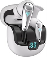 Беспроводные наушники-ободок Daw Link с Bluetooth 5.2 и микрофоном, 72 часа работы от батареи, глубокий басовый стереозвук, легкие внутриканальные наушники для звонков, тренировок и путешествий – черные 1000031368
