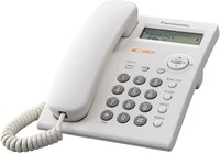 Белый проводной телефон Panasonic KX-TSC11FX1W с функцией определителя номера 1000031882