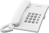 Белый проводной телефон Panasonic KX-TS500 встроенный 1000031913