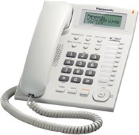 Белый проводной телефон Panasonic, модель KX-TS880MX, встроенный 1000031920