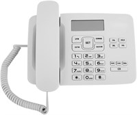 Проводной телефон с ЖК-дисплеем календаря, двойной системой FSK/DTMF, функцией быстрого набора и предварительного набора, предназначенный для использования дома или в офисе, - это стационарный телефон 1000031923