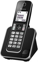 Черный телефон Panasonic KX-TGD310, работающий по беспроводной технологии 1000031957