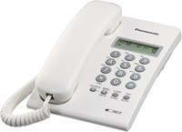 Белый проводной телефон от Panasonic 1000031980