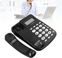 Проводной телефон с Caller ID, разработанный специально для пожилых людей, стационарный телефон с увеличенными кнопками, и телефон Hands Calling с дисплеем для дома, офиса и гостиницы - все эти модели доступны для приобретения 1000032042