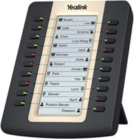 Yealink EXP20 - это модуль расширения, который имеет черный цвет 1000032090