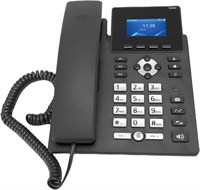 IP-телефон XUMIUZIY предлагает возможность использования VoIP-аккаунтов, оснащен 2,4-дюймовым цветным дисплеем. Также имеет два гигабитных порта Ethernet, функцию шумоподавления, поддержку 2 абонентских линий и PoE, версию 5.0 1000032116