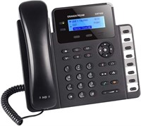 IP-телефон Grandstream GXP1630 имеет возможность работы с 3 SIP-протоколами, оснащен 3 линейными кнопками и 8 кнопками BLF 1000032189