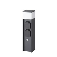 Уличная розетка для сада с подсветкой и датчиком света CSB 204L Pondtech 1000032495